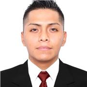 Profesor de biología que imparte clases de manera remota